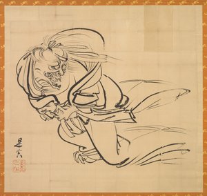 Ibaraki af Shibata Zeshin