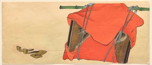 Votiv plakette (ema) af en hest af Shibata Zeshin
