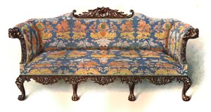 Mahogni sofa, 1906 af Shirley Charles Llewellyn Slocombe