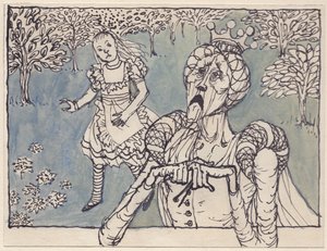 Alice og den hvide dronning, 1953. af Shirley Markham