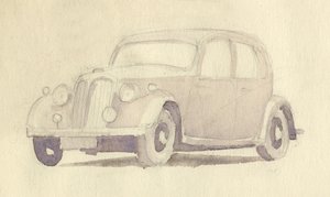 Bil, 1951. af Shirley Markham