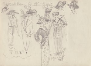 Historisk kostume, c1950. af Shirley Markham