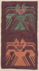 Sydamerikansk tekstildesign, 1951. af Shirley Markham