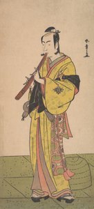 Bennosuke Ichikawa, medlem af mandens com-team, er det forbi? 1788. af Shunsho