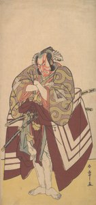 Kabuki Ac og r Ichikawa Danjuro V Medlem Road, 11th Gate, 1779. af Shunsho