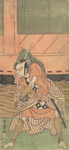 Den første Nakamura Nakazo som samurai, ca. 1770. af Shunsho