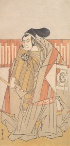 Den første Nakamura Nakazo i rollen som Kudo Suketsune, sandsynligvis 1775.