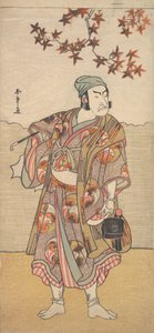 Den første Nakamura Nakazo i rollen som Shimada no Hachizo, 1783. af Shunsho