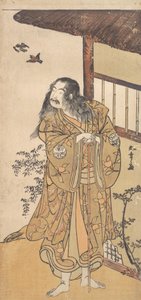 Den niende Ichimura Uzaemon i rollen som Shunkan, ca. 1778. af Shunsho