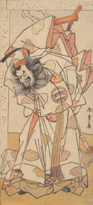 Den anden Nakajima Mihoemon i rollen som Sadaijin Jihei, 1776.