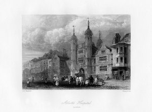 Abbotts Hospital, Guildford, 1800-tallet.