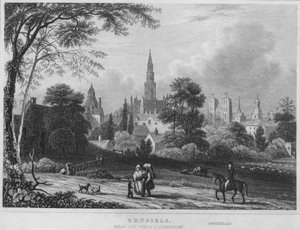 Bruxelles, nær Porte DAnderlecht, 1850