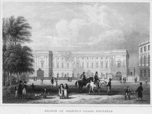 Prince of Oranges Palace, Bruxelles, 1850