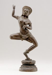 Dansende Dakini, Lopburi-kultur (bronze)