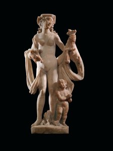 En allegorisk gruppe, der skildrer Retfærdighed, anden halvdel af 1600-tallet (alabaster) af Sicilian School