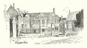 Dorset: Mapperton (litografi) af Sidney Heath