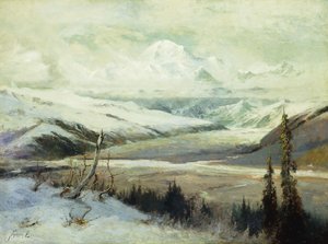 Mount Mckinley af Sidney Laurence