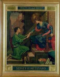 Tristram og Iseult af Sidney Meteyard