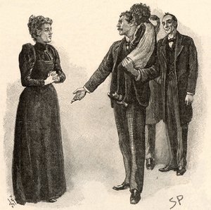 Adventure of Yellow Face af Sidney Paget