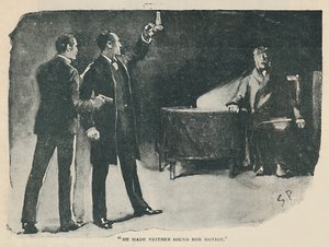 Han lavede hverken lyd eller bevægelse, 1892 af Sidney Paget