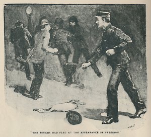 The Roughs var flygtet ved Petersons tilsynekomst, 1892 af Sidney Paget