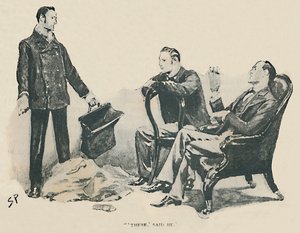 Der, sagde han, 1892 af Sidney Paget