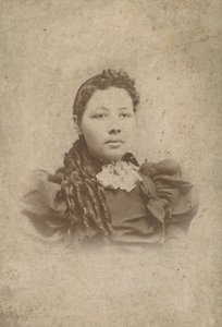 Skabskort fra et uidentificeret medlem af Vass-familien, 1880-1917. af Sidney Rufus Alley