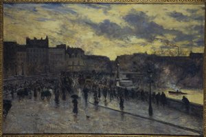Pont-Neuf, set fra quai de la Mégisserie af Siebe Johannes Ten Kate