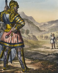 David og Goliat af Siegfried Detler Bendixen