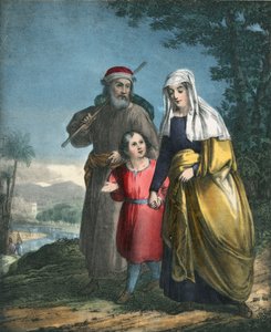 Jesus vender tilbage med sine forældre til Nazaret