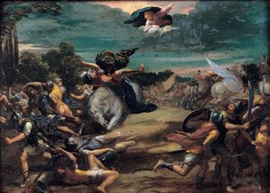Omvendelsen på vej til Damaskus, 1590-1595