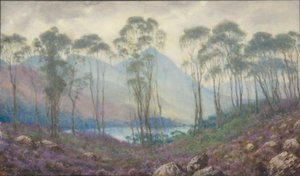 Et skotsk landskab, 1886-1939