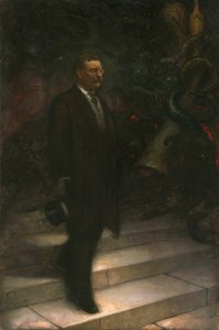Theodore Roosevelt, ca. 1908-1910. af Sigismund De Ivanowski