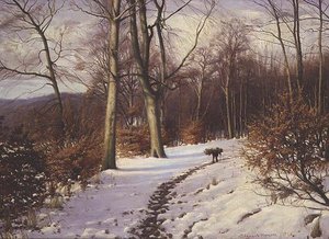 På vej hjem (d. 1925) af Sigvard Hansen