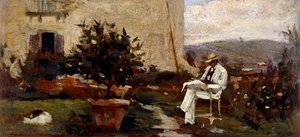 Luigi Tommasi i haven af Silvestro Lega