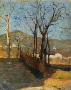 Udsigt med træer, Country Study triptykon