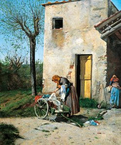 Vaskekvinder nær Firenze