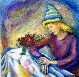 Samtale, 2005 (pastellfarver)