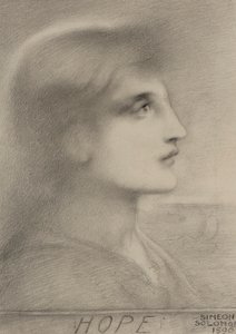 Håb af Simeon Solomon