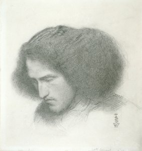 Selvportræt af Simeon Solomon
