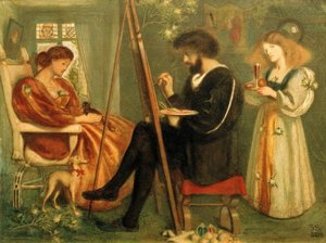 Malers Pleasaunce af Simeon Solomon