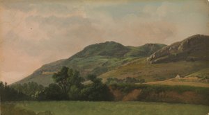 Bjerglandskab ved Tivoli, ca. 1786-97.
