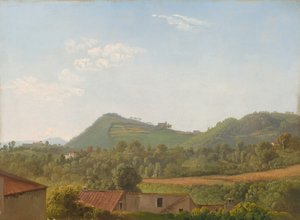Udsigt nær Napoli, ca. 1806.