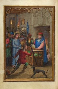 Kristus foran Annas af Simon Bening