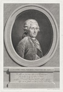 Joseph Vienne af Simon Charles Miger after Adélaïde Labille Guiard