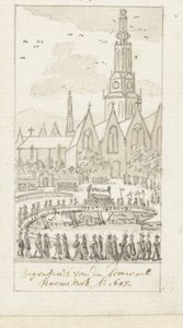 Begravelse af Jacob van Heemskerck i Oude Kerk i Amsterdam, 1607