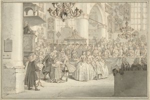 Dåb af Prins William V, 1748