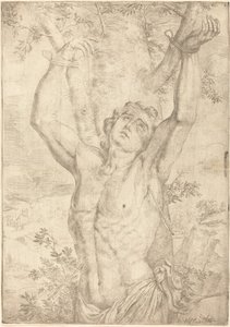 Sankt Sebastian af Simon Francois