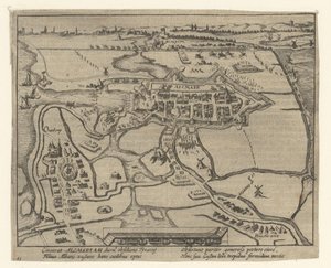 Belejringen af Alkmaar, 1573 af Simon Frisius