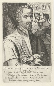 Portræt af Hubert Goltzius